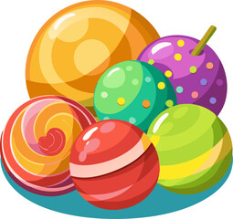 colorful easter eggs