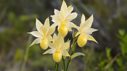 Fototapeta premium yellow flowers in the garden