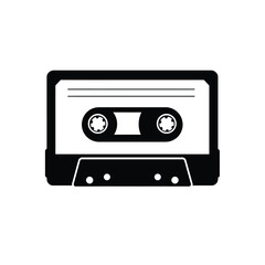 Retro cassette tape music audio vintage 80s 90s