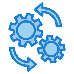 Processing vector icon