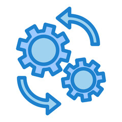 Processing vector icon