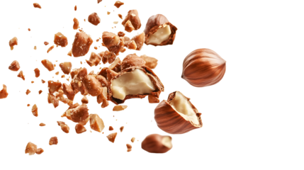  Exploding Hazelnuts and Shells