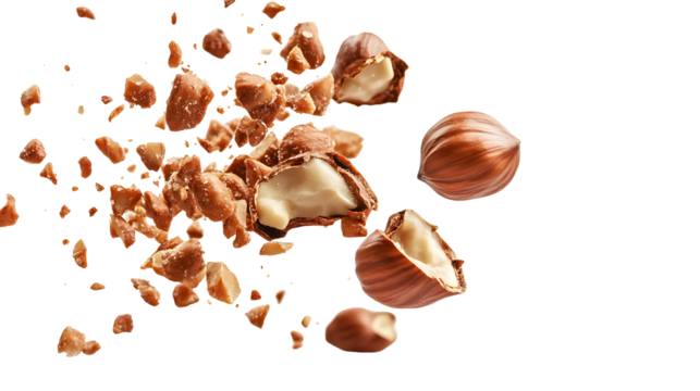  Exploding Hazelnuts and Shells
