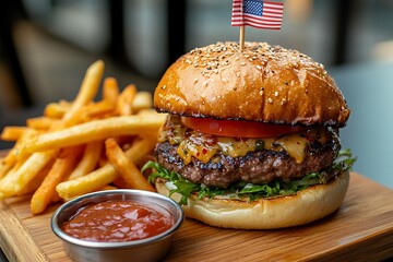 Delicious Bacon Burger