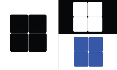 Computer Window Icon - Vector Illustration