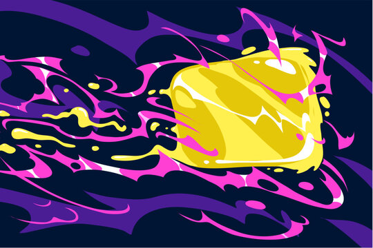 Comic book speech bubble, boom. Creative cartoon art design. Hand drawn vbector illustration 