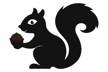 squirrel with nut