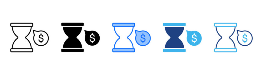 Scarcity Icon Set With Multiple Style Collection 