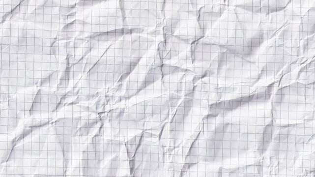 white crumpled paper texture background