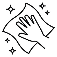 Cleaning Vector Icon For Safe And Effective Hygiene