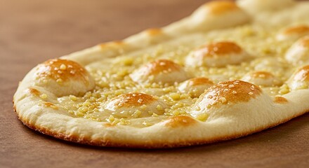 naan with garlic, soft and aromatic