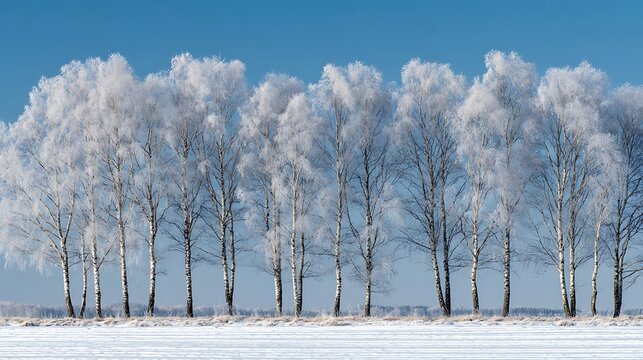trees in winter