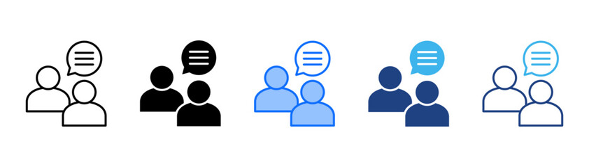 Follow Up Icon Set With Multiple Style Collection 