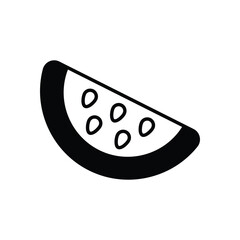 Watermelon Vector icon