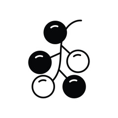 Redcurrant Vector icon