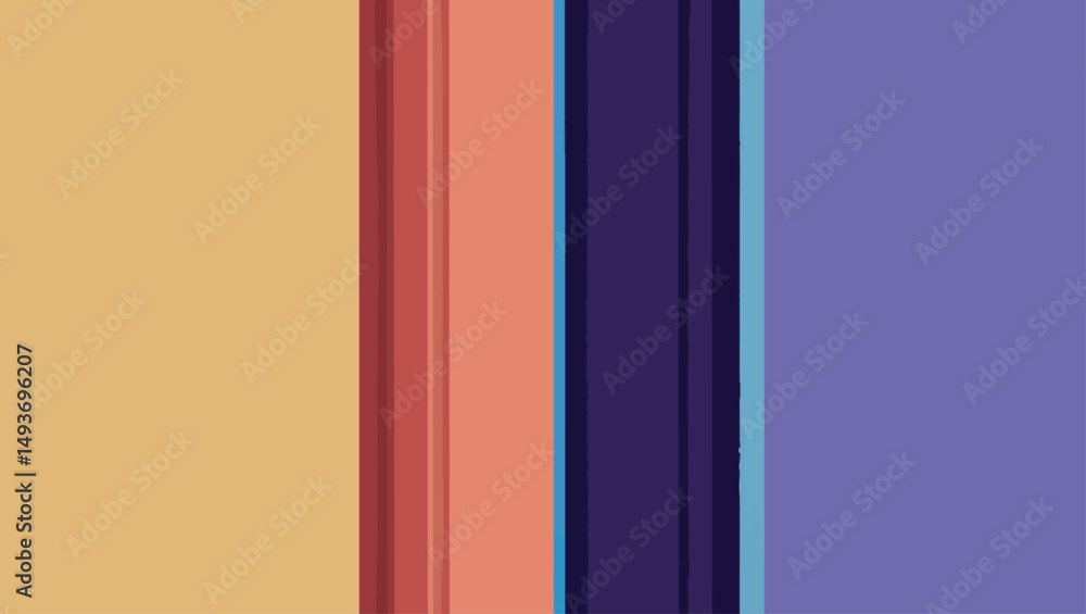Poster sliding split screen. minimalist vector with motion-ready central divider and bold contrast.