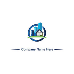Fototapeta premium Real Estate Logo