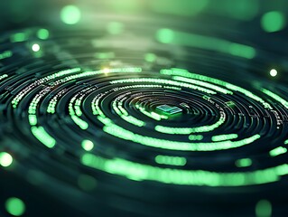 Circular digital circuit