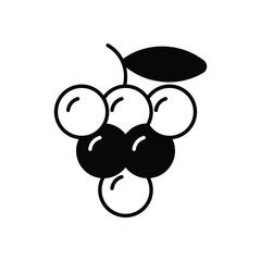 Grape Vector icon