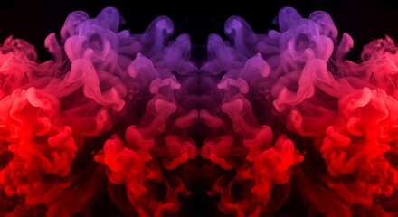 Obraz premium Abstract Colorful Smoke Explosion