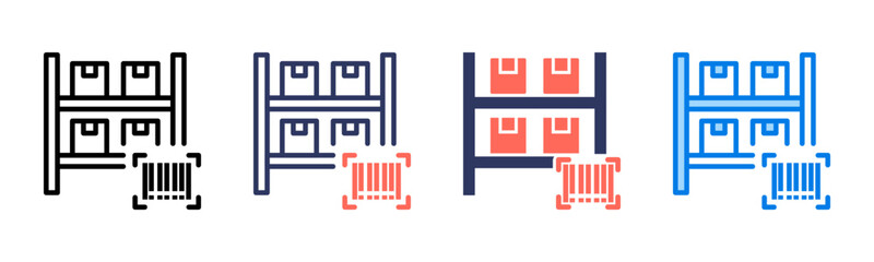 Inventory icon sheet multiple style collection