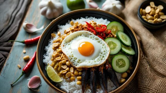 Coconut Milk-infused Rice Dish