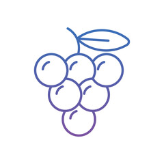Grape Vector icon