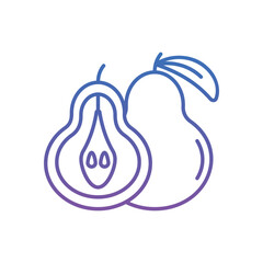 Pear Vector icon