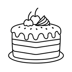 cake with cream