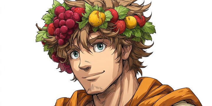 bacchus anime roman deity 