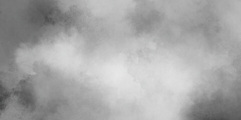 Monochrome black and white powder explosion on texture effect grey watercolor hand painted artistic background, abstract grunge soft watercolor splashes texture isolated on modern background.