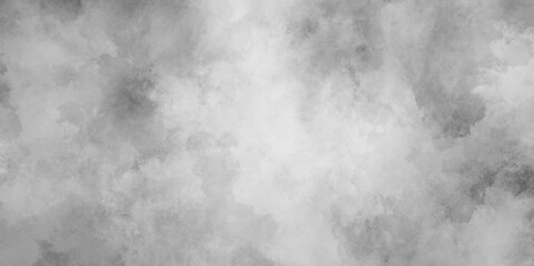 Monochrome black and white powder explosion on texture effect grey watercolor hand painted artistic background, abstract grunge soft watercolor splashes texture isolated on modern background.