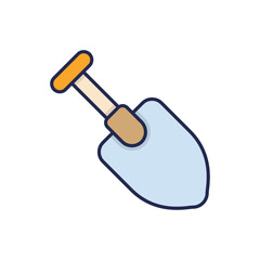 Shovel Vector icon