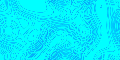 Blue geographic grid map cartography mountain relief topographic line contour texture background, blue and cyan contours wavy topography stylized curve pattern line terrain map abstract background.