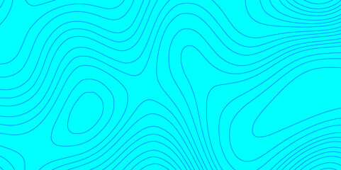 Blue geographic grid map cartography mountain relief topographic line contour texture background, blue and cyan contours wavy topography stylized curve pattern line terrain map abstract background.