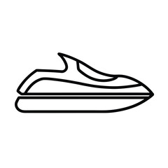 boat icon vector illustration