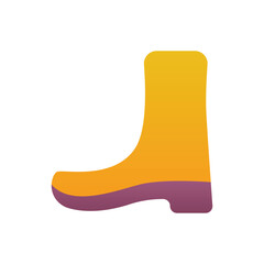 Rubber Boots Vector icon