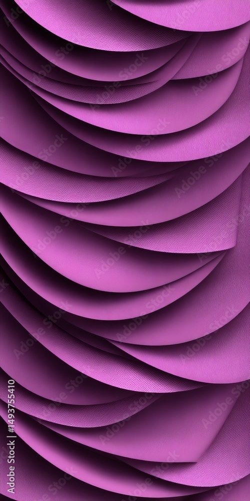 Poster delicate purple waves an abstract background of fluid motion and soft gradient tones