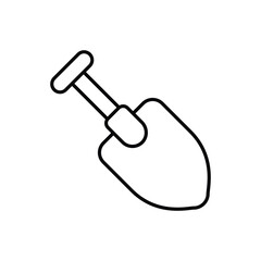 Shovel Vector icon