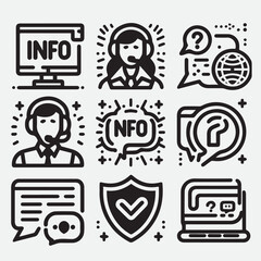 Transport icon set. Vehicle icons. Containing car, bike, plane, train, bicycle, motorbike, bus, scooter, taxi, helicopter, ship, plane, truck, tow truck, sailboat and more. Vector illustration