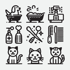 Transport icon set. Vehicle icons. Containing car, bike, plane, train, bicycle, motorbike, bus, scooter, taxi, helicopter, ship, plane, truck, tow truck, sailboat and more. Vector illustration