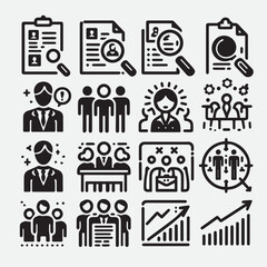 Veterinary icon set. Contains such icons as pets, medical history, health care, vet, vaccines, test, dental care, antiparasitic, diagnosis, x ray, veterinary clinic and more. Vector illustration