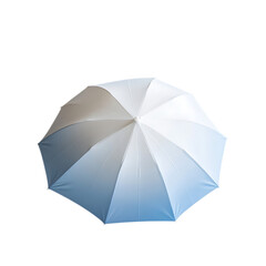 Elegant Compact Beach Umbrella with a Refined Minim Isolated on Transparent Background