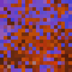 Colorful abstract mosaic background. Pixel effect. Camo and camouflage.