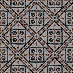 mosaic tiles in a mosque