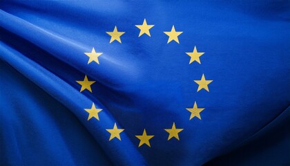european union flag on transparent background