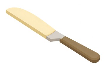 Fototapeta premium kitchen knife isolated on white background