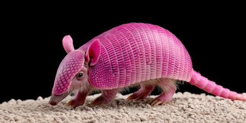 Obraz premium photo of pink fairy armadillo 