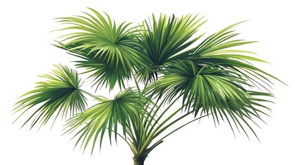 Fototapeta premium Palm Tree Clipart