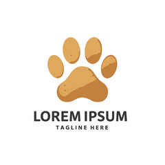Paw Print Logo for Pet-Related Businesses